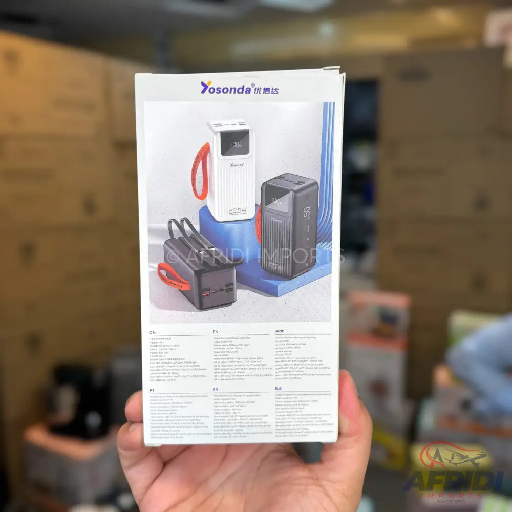 50,000mAH Power Bank P44 | QC 22.5W & PD 20W | 1 Year Warranty