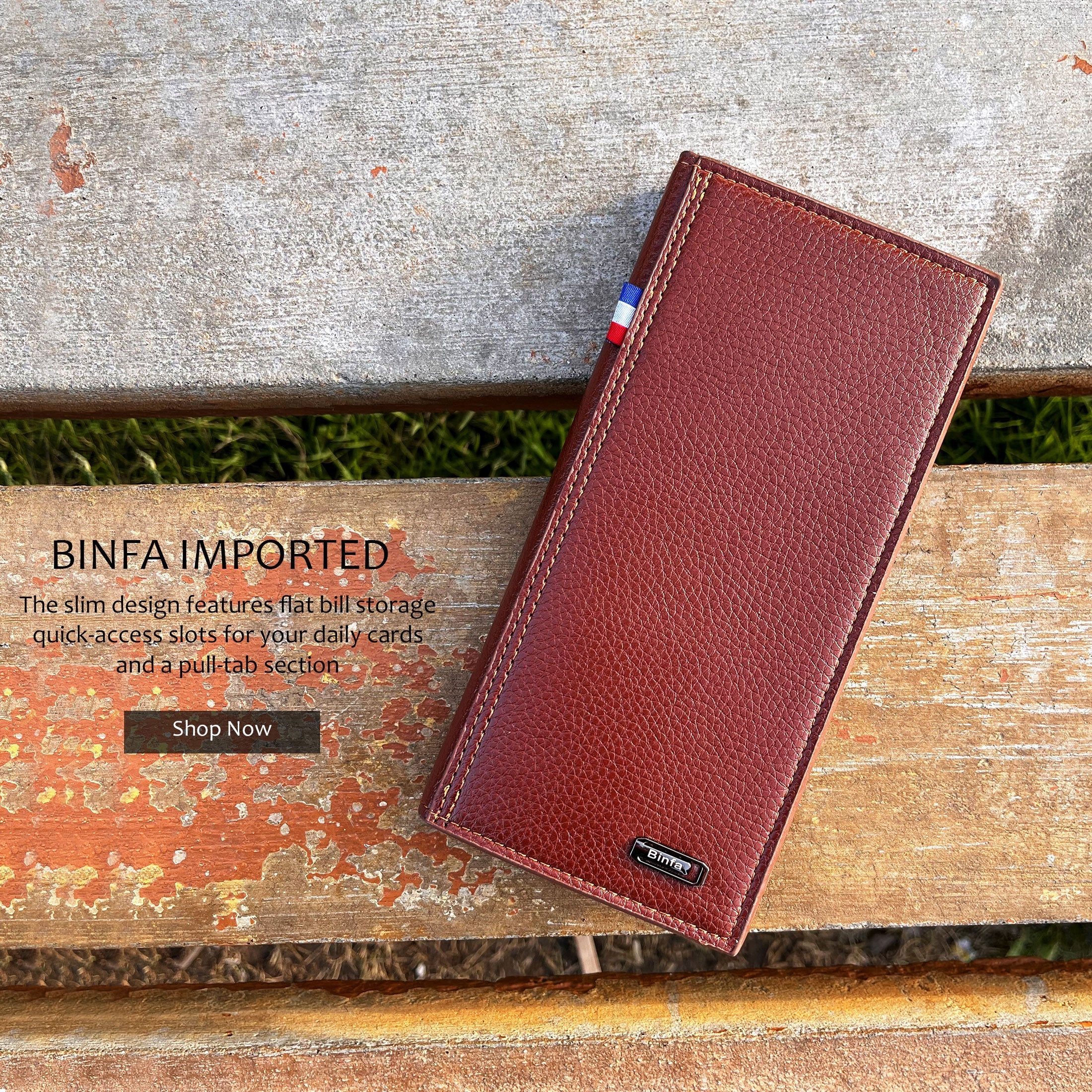 Original Imported Binfa Branded Wallet