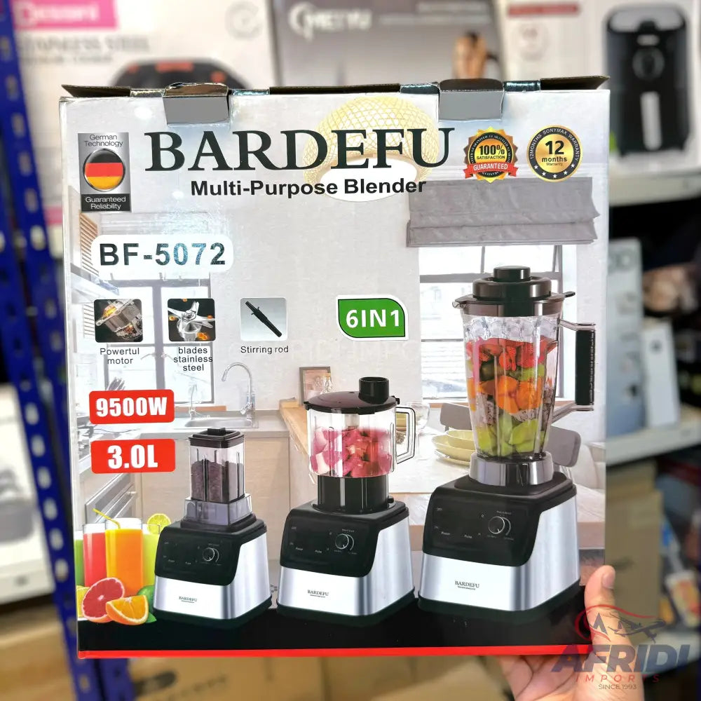 Bardefu 6-in-1 3L Multipurpose Blender - German Lot