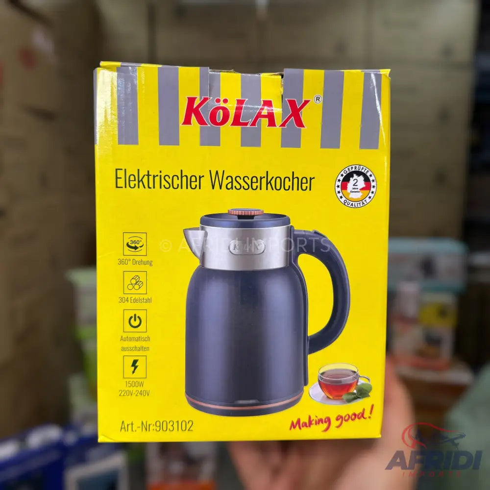 Kolax 1.8L Electric Kettle - German Lot