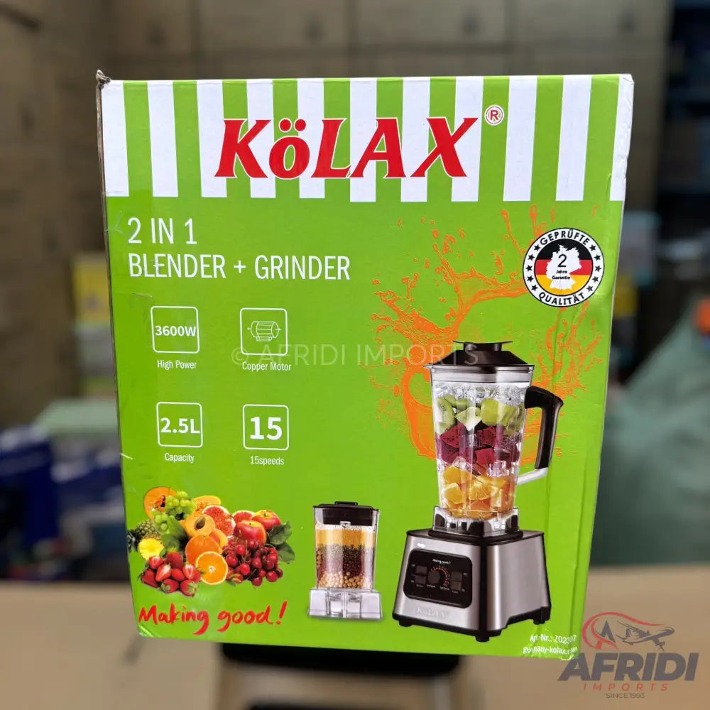 Kolax 2.5L Blender Grinder - German Lot