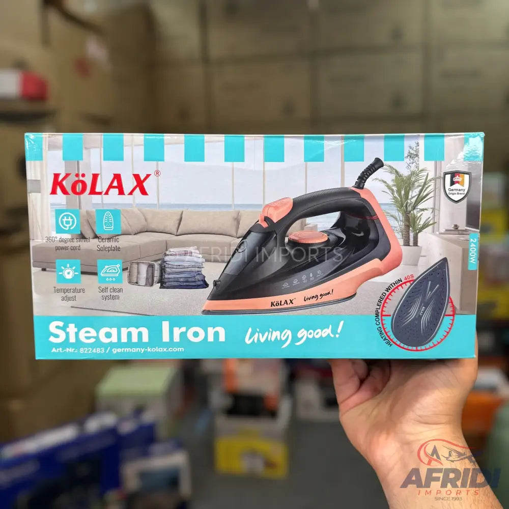 Kolax 2400W Steam Iron 822483 - German Lot