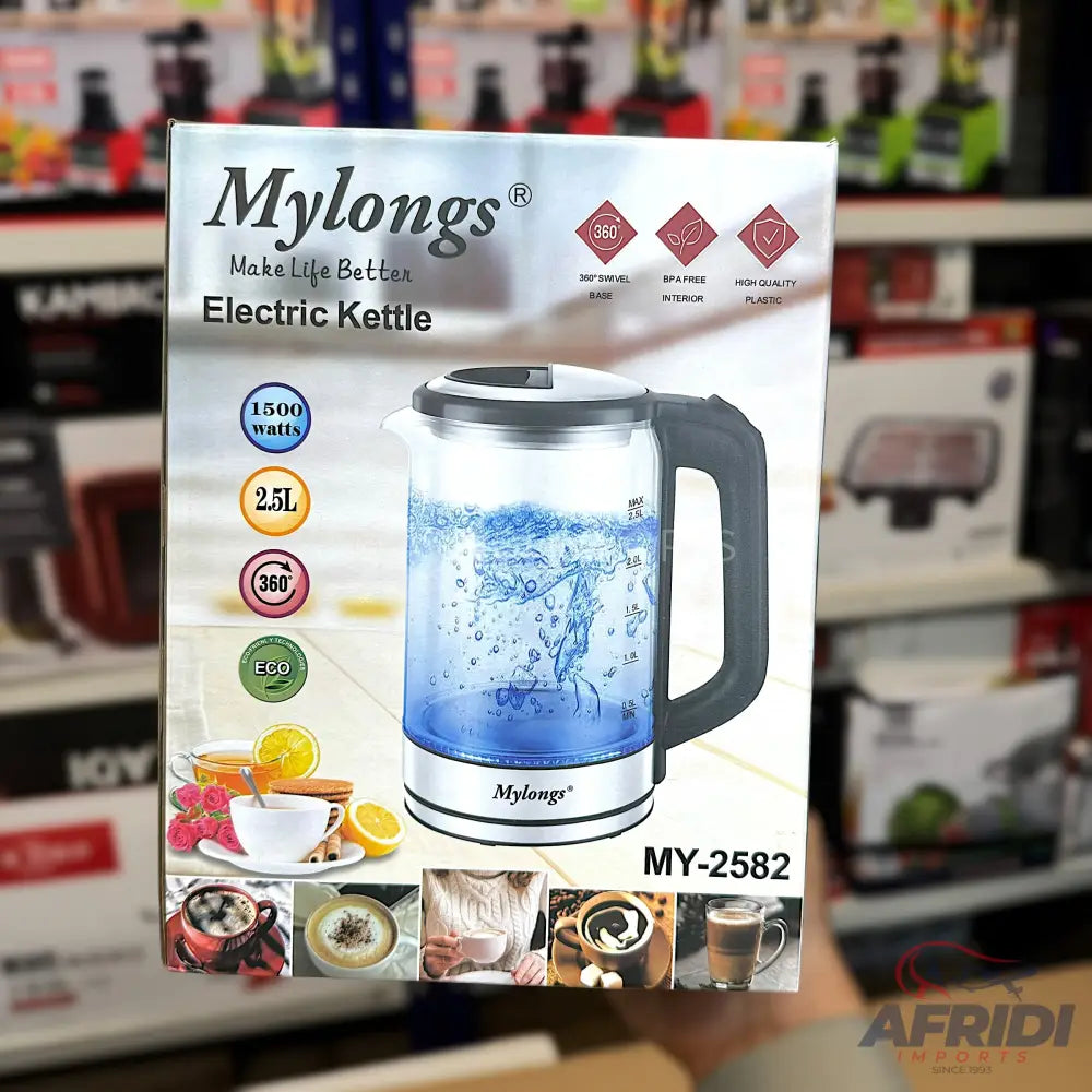 Lot Imported Mylongs 2.5L Electric Kettle