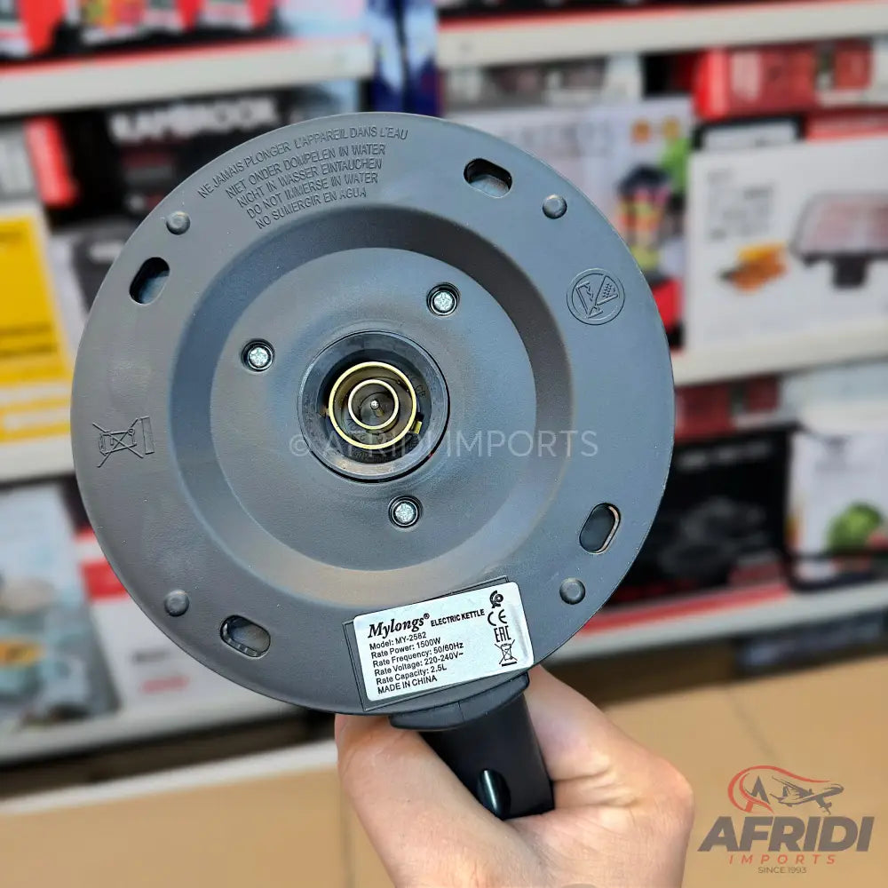 Lot Imported Mylongs 2.5L Electric Kettle