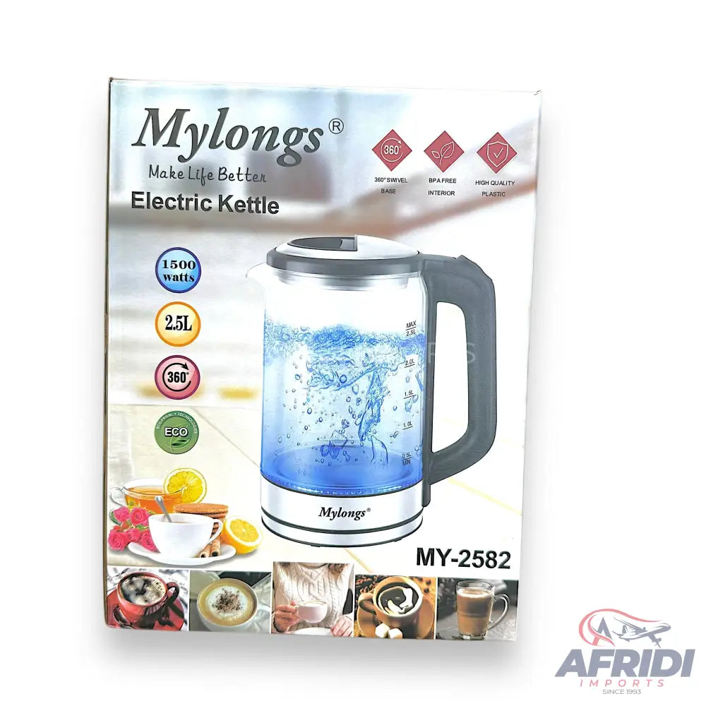 Lot Imported Mylongs 2.5L Electric Kettle