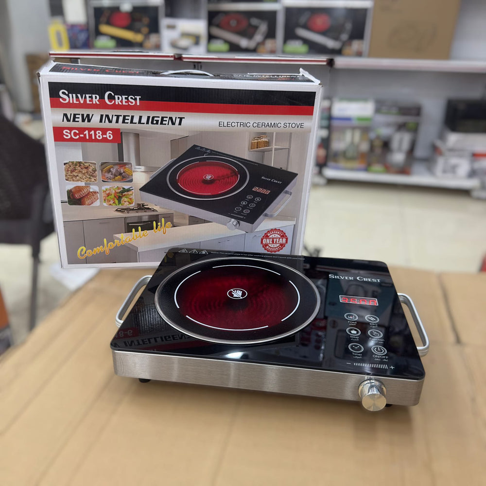 Germany Lot Imported Silver Crest Ceramic Infrared Cooker