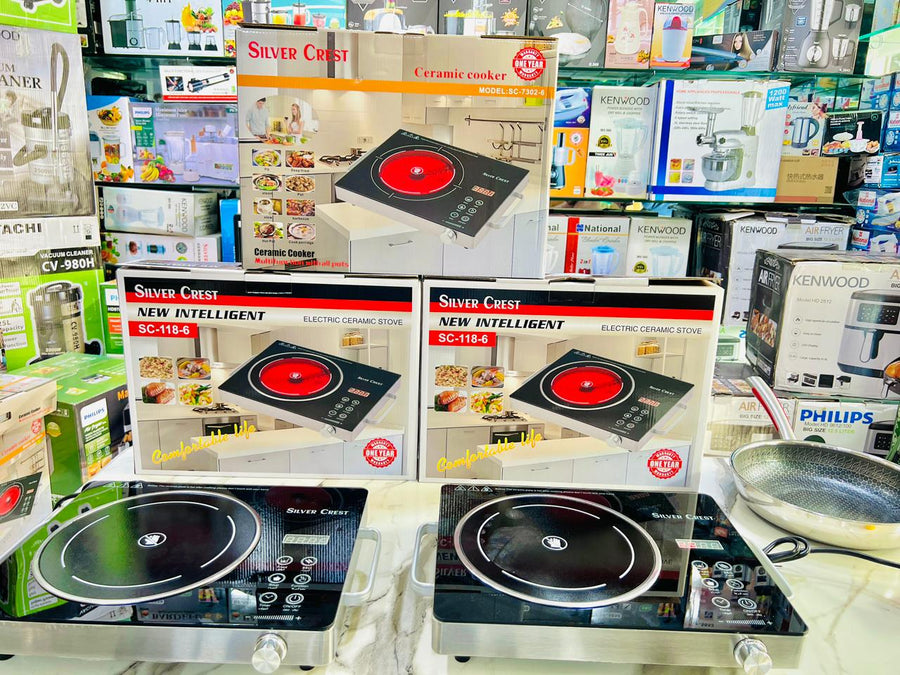 Germany Lot Imported Silver Crest Ceramic Infrared Cooker