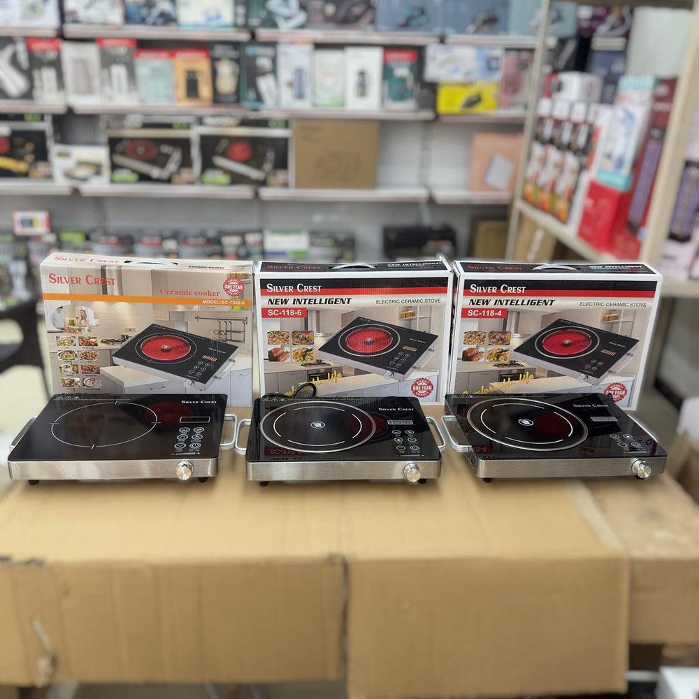 Germany Lot Imported Silver Crest Ceramic Infrared Cooker