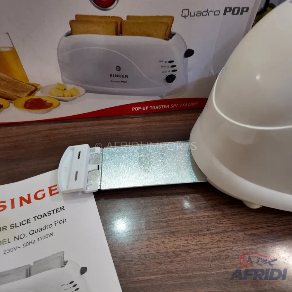 Singer 4 Slice Toaster - Lot Imported